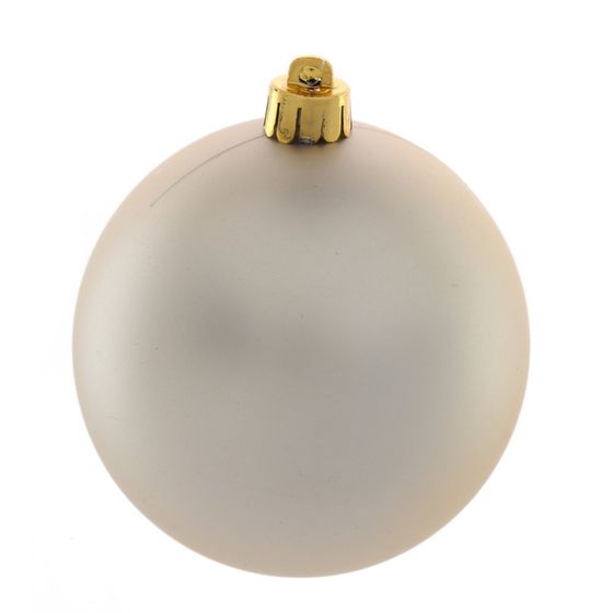 Набор из 4шт Украшение новогоднее "Шар", D 8 см, L15,5 W8 H15,5 см