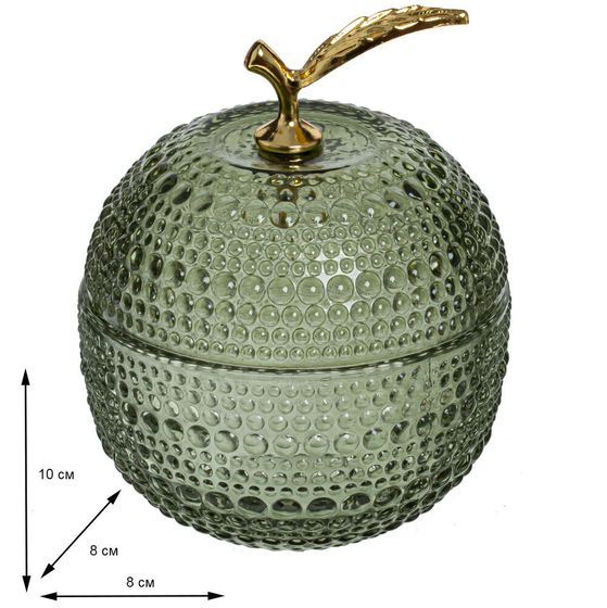 Шкатулка, L8 W8 H10 см