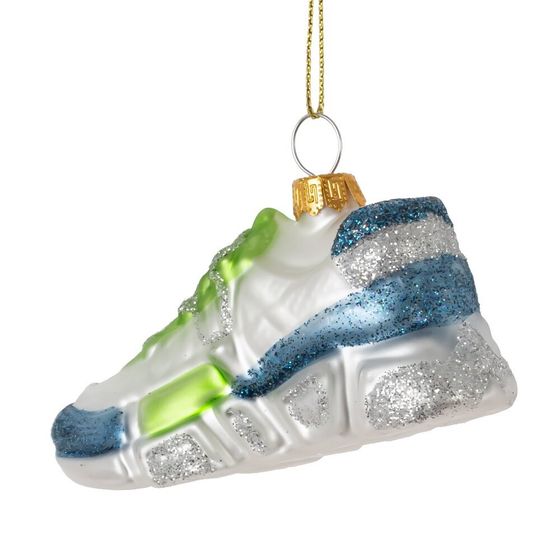Украшение новогоднее "Кроссовок", L9,5 W3,5 H4,5 см, 1 штука, дизайн микс