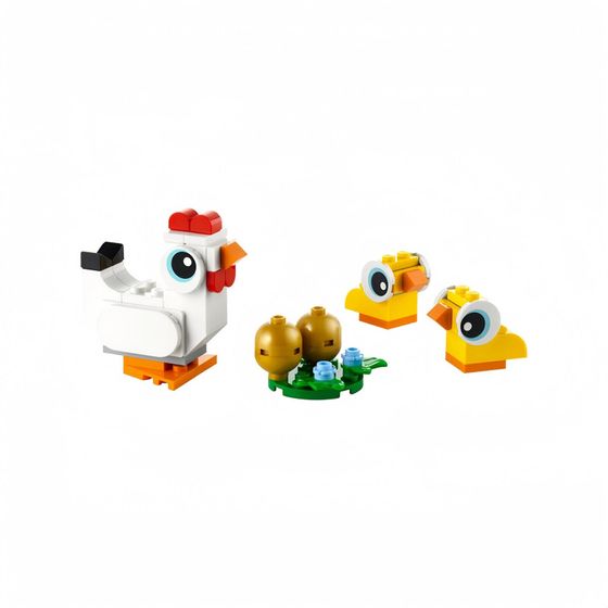 LEGO Creation Collection пасхальные милые куриные строительные блоки 61 шт. 30643
