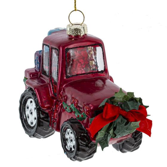 Украшение новогоднее "Трактор", L10,5 W6 H9 см