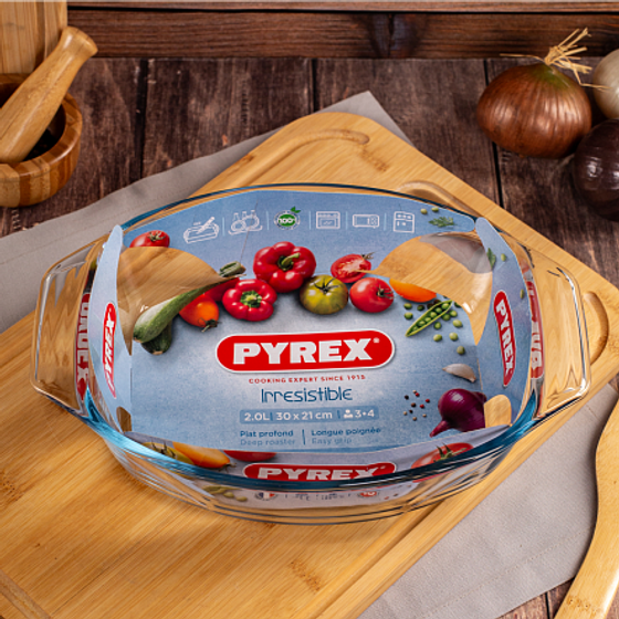 Блюдо Pyrex Irresistible 30х21см овальное