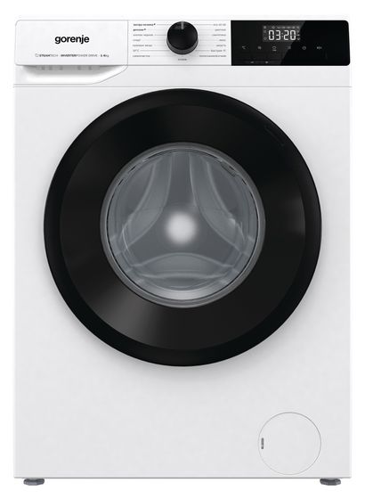 Стиральная машина Gorenje W1NHPI62SCSIRV белый, 6кг, 1200об/мин, инвертор (резервуар)