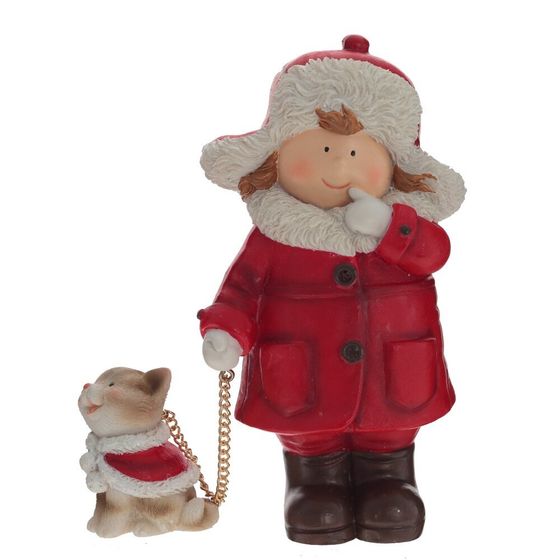 Фигурка декоративная &quot;Ребенок&quot;, L6 W5 H11 см, 2в.