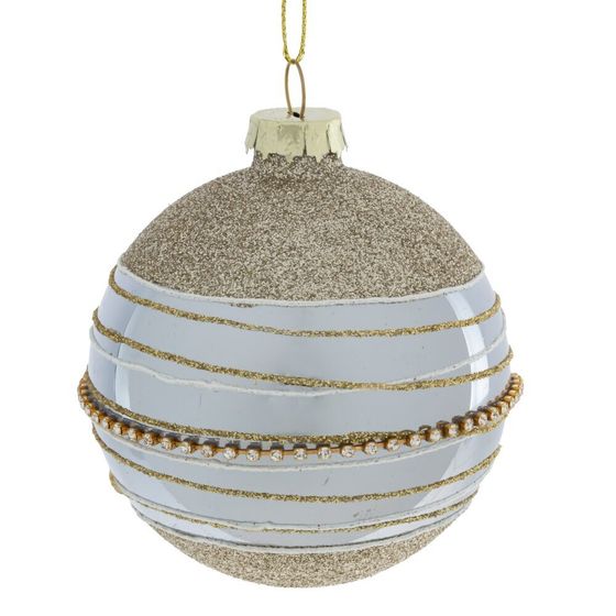 Набор из 12шт Украшение новогоднее &quot;Шар&quot;, D 8 см, L35 W25 H8,5 см