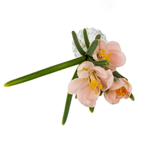 Цветочная композиция &quot;Крокусы&quot;, L12 W12 H28 см