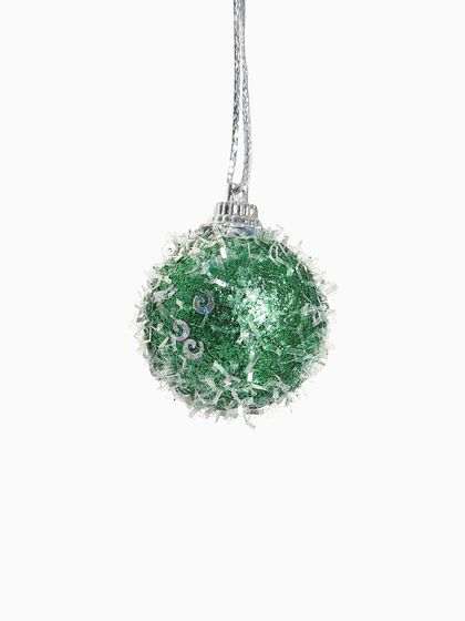 !09 Набор елочных игрушек 12 штук&quot;Пайетка&quot;, шары новогодние, d=4 см. цвет микс