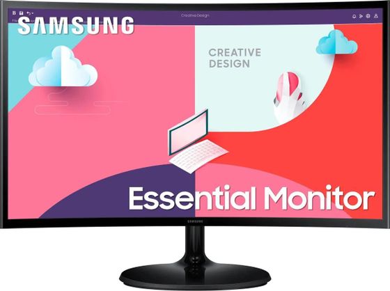 Монитор 23.8&quot; Samsung S24C360EAI черный VA 1920x1080 75Гц (LS24C360EAIXCI)