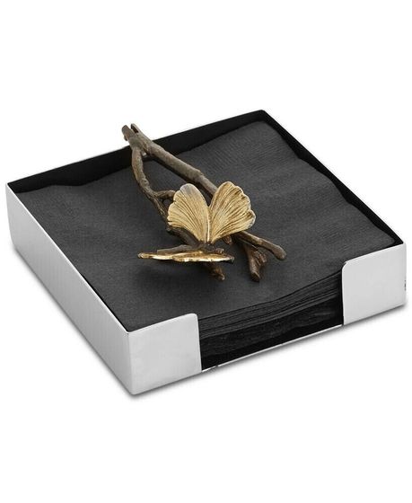 Butterfly Ginkgo Cocktail Napkin Holder