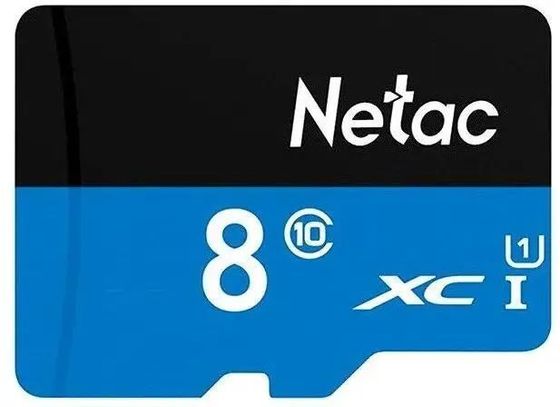 Карта памяти microSDHC 8GB Netac P500 (NT02P500STN-008G-S)