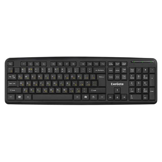 Клавиатура Exegate LY-331 проводная черный (EX263905RUS)