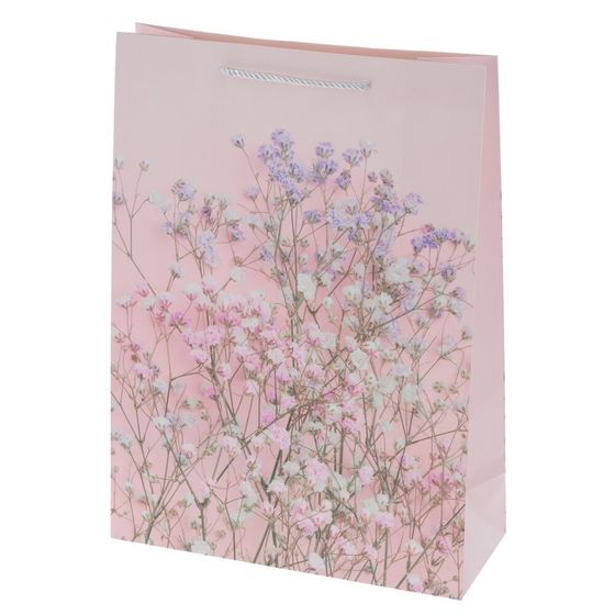 Пакет подарочный (бумага 210г/м2, блок 12шт), L30 W12 H41,5 см, 4в.