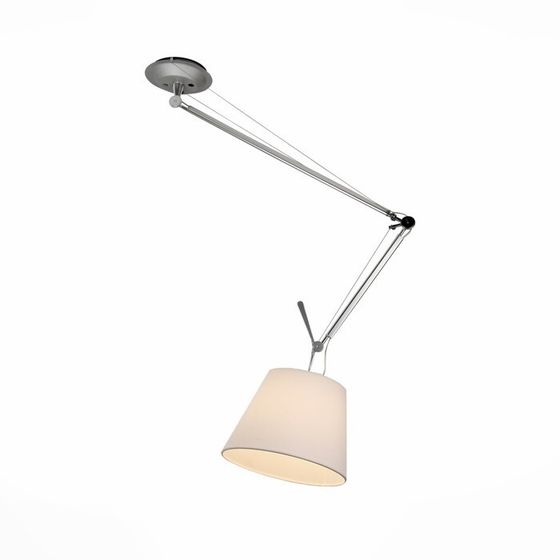 Светильник потолочный St Luce. SL464.103.01. Reduzion. 1х40 Вт, E27, 36х36х120 см, цвет хром