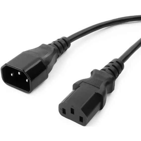 Кабель-удлинитель питания Bion 1.8м IEC-320-C13-IEC-320-C14 черный (BXP-PC-189-VDE)