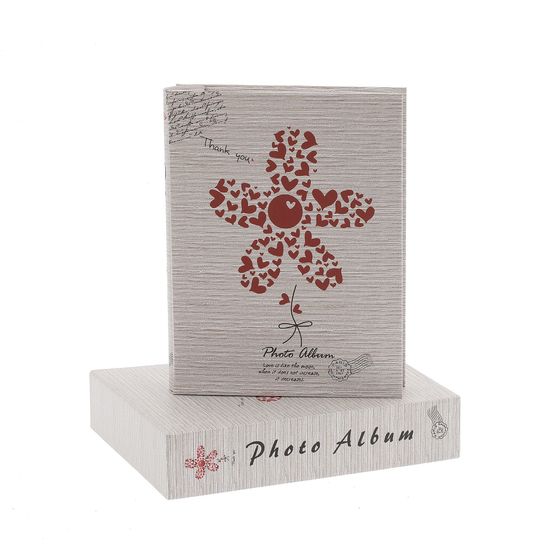 Фотоальбом для 200 фото 10*15, Д21 Ш5,5 В26 см, 2в.