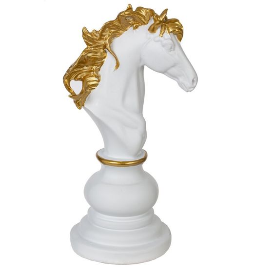 Фигурка декоративная &quot;Шахматный Конь&quot;, L8 W10 H20 см