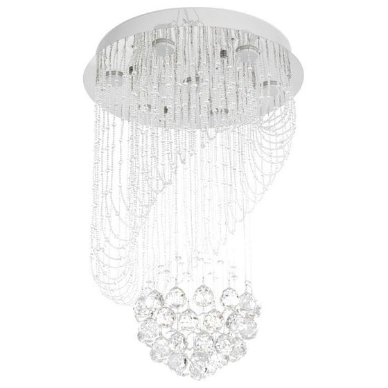 Светильник каскад &quot;Алессандра&quot; 7xLED хром 50х50х75см BayerLux