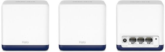 Mesh-система Mercusys Halo H50G AC1900 10/100/1000BASE-TX белый (упак.:3шт)