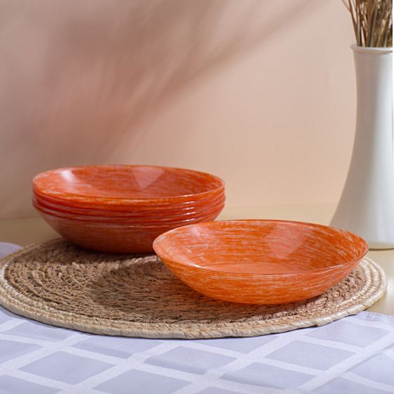 Тарелка суповая БРАШМАНИЯ ОРАНЖ 20см