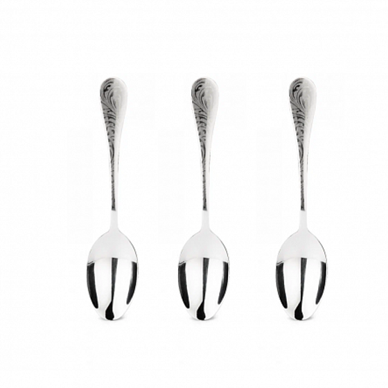 Ложка чайная FLORAL 3шт