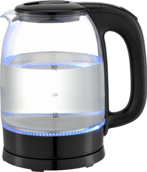 Чайник электрический Renova KT17G-03B 1,7л 2200Вт черный