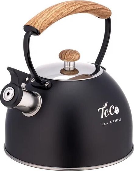 Чайник Teco TC-127 2,5л со свистком черный