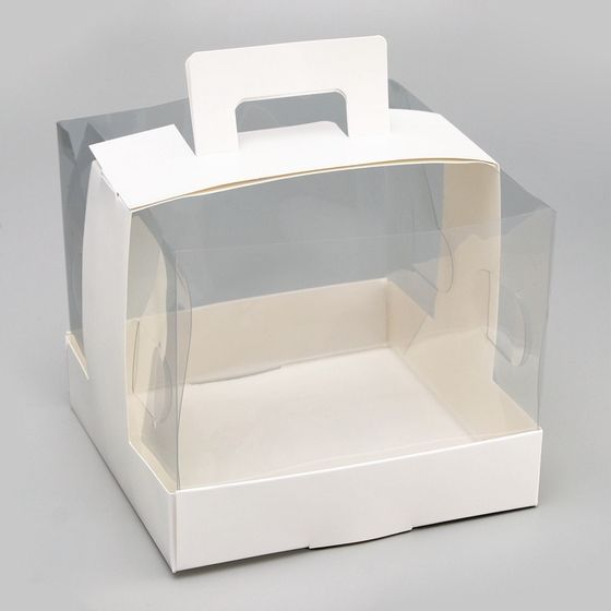 Кондитерская упаковка под бенто торт, 15×15×13 см