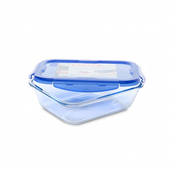 Форма для запекания с крышкой Cook&amp;lt;(&amp;gt;&amp;&amp;lt;)&amp;gt;Go 20х15см 0.8л прямоугольная