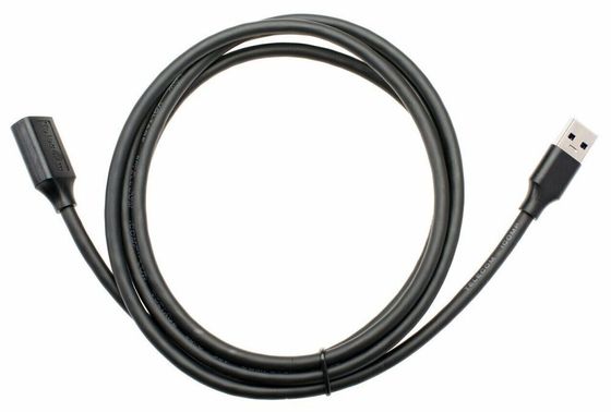 Кабель Telecom USB 3.0 A(m) - A(f) 1.8м черный (TUS708-1.8M)