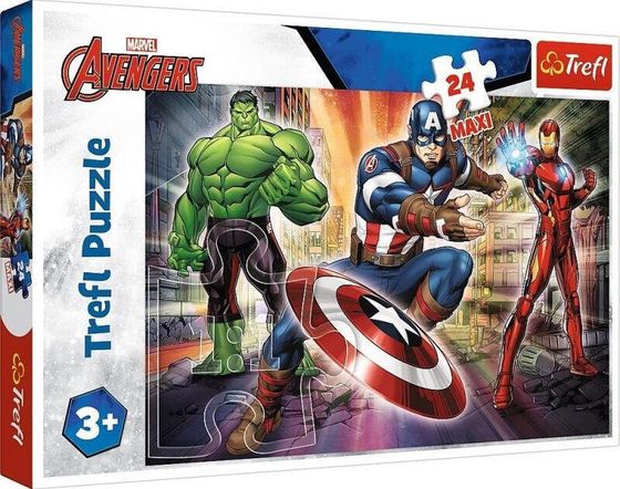 Trefl Puzzle 24 Maxi В мире Мстителей