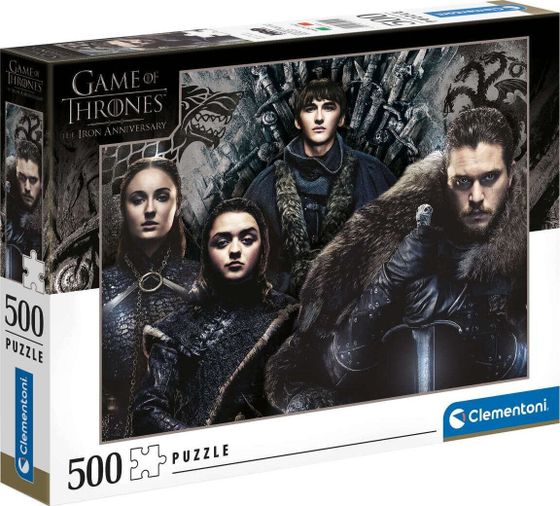 Clementoni Puzzle Gra o tron. Game of Thrones 500 el.