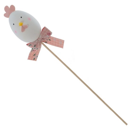 Изделие декоративное (вставка) "Яйцо пасхальное" (блок 12 шт) (4*11), L3,5 W4 H26 см, 2в.