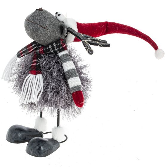 Игрушка набивная с подсветкой &quot;Олень&quot; (CR2032x2), L21 W15 H46/34 см