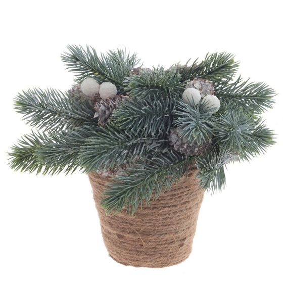 Изделие декоративное &quot;Новогодняя композиция&quot;, L18 W18 H17 см