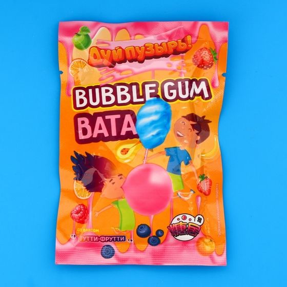 Жевательная резинка &quot;Дуй пузырь! Bubble gum вата&quot; 5 г