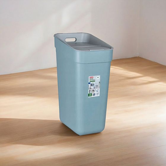 Контейнер для мусора READY TO COLLECT синий/светло-серый 30л