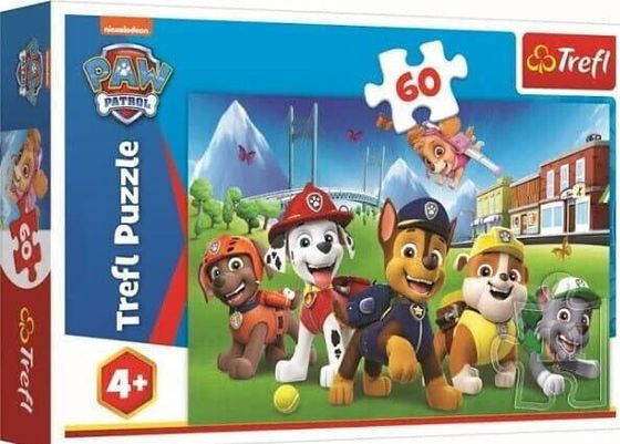 Trefl Puzzle 60 Щенячий патруль на поляне TREFL
