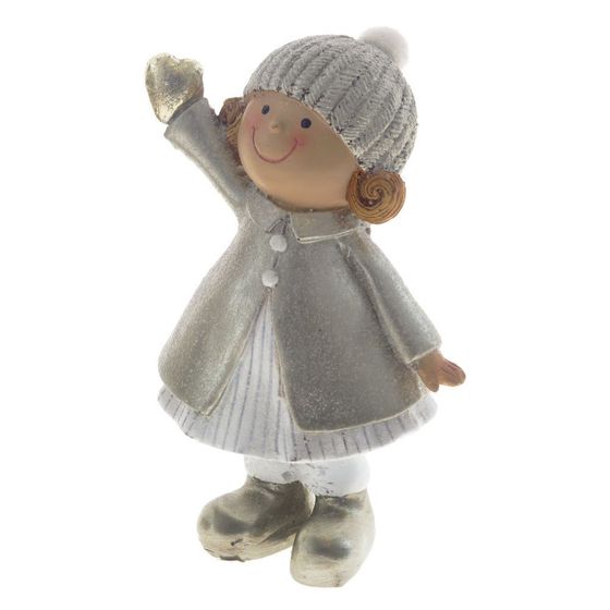 Фигурка декоративная &quot;Девочка&quot;, L7 W5 H12 см, 2в.