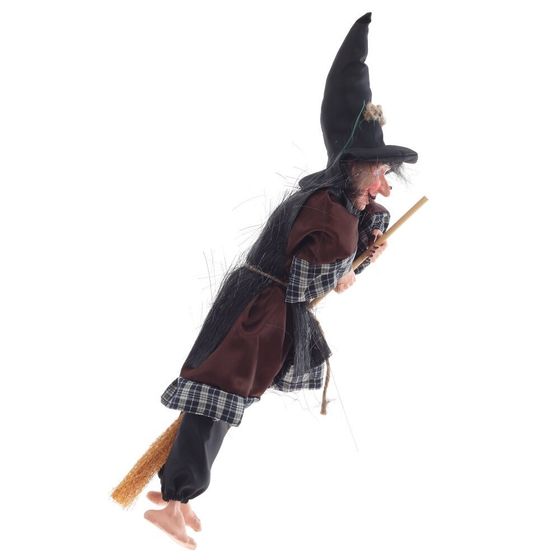 Игрушка набивная &quot;Баба-яга&quot;, Д14 Ш11 В45 см, 3в.