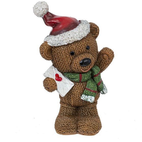 Фигурка декоративная &quot;Медвежонок&quot;, L7 W5 H11 см, 2в.