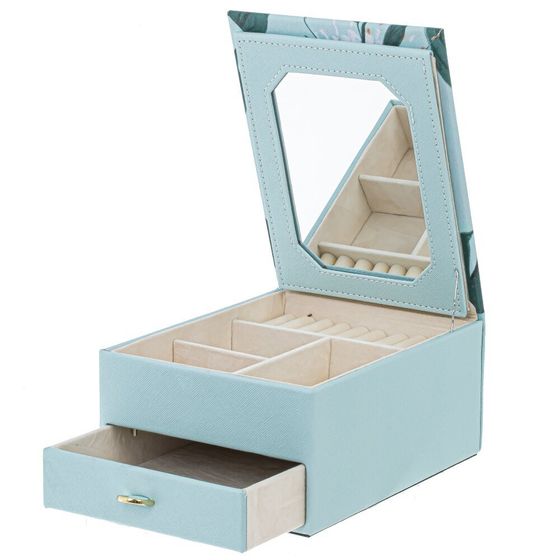 Шкатулка для украшений, Д14 Ш18 В8,5 см