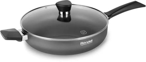 Сотейник Rondell Strike RDA-1399 d=28см стек.кр серый