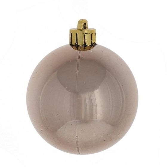 Набор из 40шт, Украшение новогоднее Шар &quot;Молочный шоколад&quot;, D3/4/5/6 см, L14 W14 H26 см