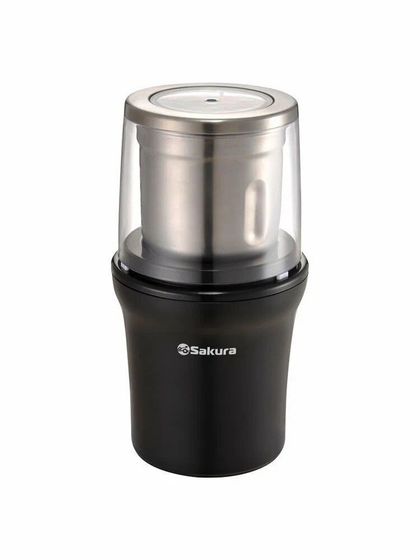 Кофемолка Sakura SA-6162BK 250Вт черный