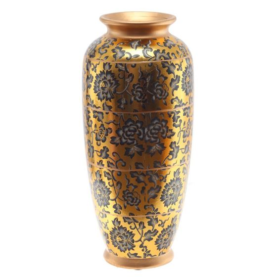 Ваза для искусственных цветов, L14 W14 H33 см