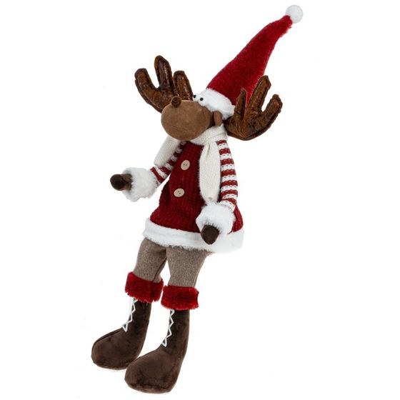 Игрушка набивная &quot;Олень&quot;, L38 W16 H75/30 см, 2в.