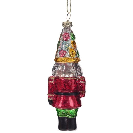 Украшение новогоднее &quot;Солдатик&quot;, L5 W4 H16 см, 2в.