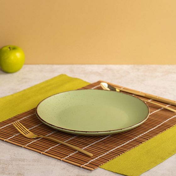 Тарелка обеденная OH!SPLASH зеленый 24см