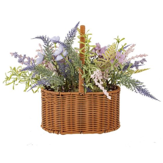 Цветочная композиция, L27 W15 H30 см