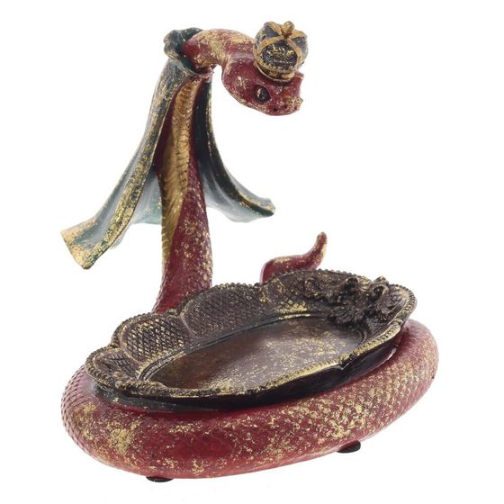 Блюдо декоративное &quot;Змея&quot;, L15 W17 H13 см, 2в.